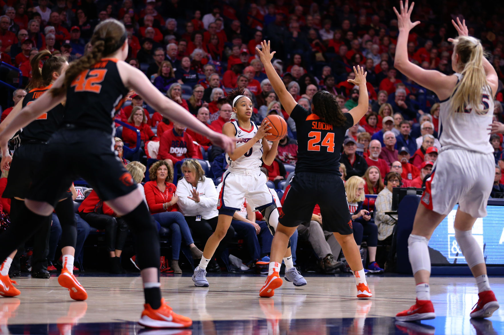 Arizona vs. Oregon State women's basketball